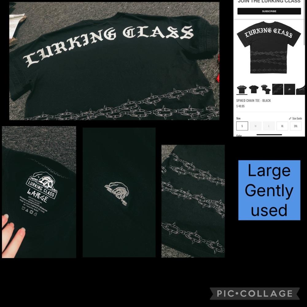 Lurking Class mens shirt size large